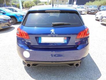 SPOTICAR Peugeot 308 1.6 Thp 270ch S&s Gti By Peugeot Sport Occasion - Berline Essence Bleu Magnetic - Bagnols Sur Ceze - 1204084260_5