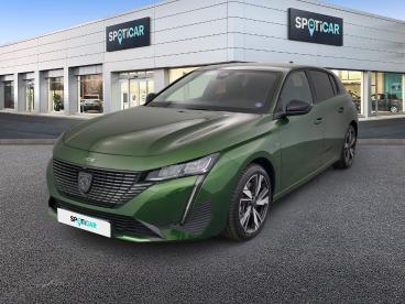 SPOTICAR Peugeot 308 Phev 180 E-eat8 Allure Occasion - Berline Hybride Rechargeable Vert - Ecully - 1204092178_1