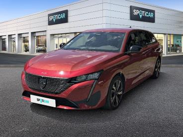SPOTICAR Peugeot 308 Sw Puretech 130ch S&s Bvm6 Allure Occasion - Break Essence Rouge - Pessac - 1204094855_1
