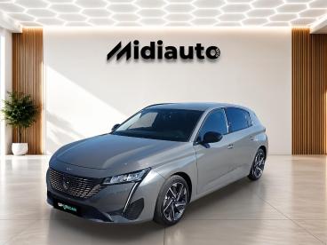 SPOTICAR Peugeot 308 1.2 Hybrid 136ch Allure E-dcs6 Occasion - Berline Hybride Gris Sélénium (m) - Normanville - 1204101428_1