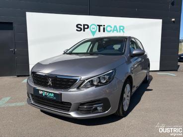 SPOTICAR Peugeot 308 Puretech 110 S&s Style Occasion - Berline Essence Gris Clair - Beaumont De Lomagne - 1204102476_1