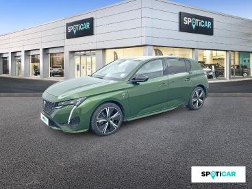 SPOTICAR Peugeot 308 Phev 180 E-eat8 Gt Occasion - Berline Hybride Rechargeable Vert - Chateaubernard - 1204103129_1