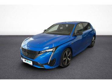 SPOTICAR Peugeot 308 Bluehdi 130ch S&s Eat8 Gt Occasion - Berline Diesel Bleu - Orange - 1204107108_1