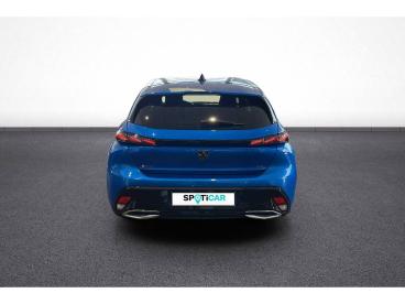 SPOTICAR Peugeot 308 Bluehdi 130ch S&s Eat8 Gt Occasion - Berline Diesel Bleu - Orange - 1204107108_5
