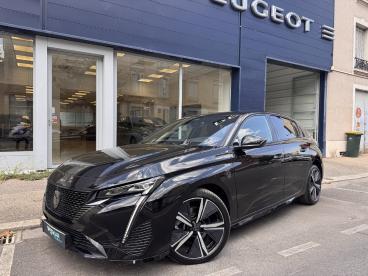 SPOTICAR Peugeot 308 Hybrid 145 E-dcs6 Gt Occasion - Berline Hybride Noir - Tassin La Demi Lune - 1204118466_1