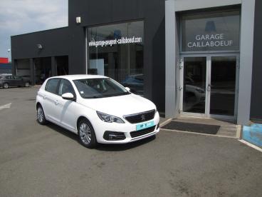 SPOTICAR Peugeot 308 Bluehdi 100 S&s Premium Pack Occasion - Berline Diesel Blanc - Bain De Bretagne - 1204119561_1