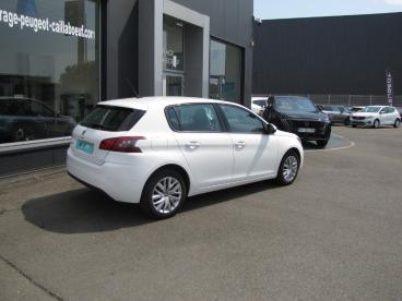 SPOTICAR Peugeot 308 Bluehdi 100 S&s Premium Pack Occasion - Berline Diesel Blanc - Bain De Bretagne - 1204119561_4