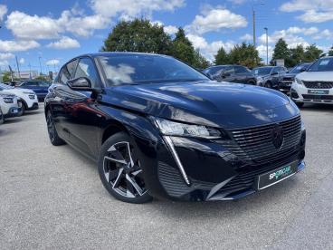 SPOTICAR Peugeot 308 Phev 180ch Allure Pack E-eat8 Occasion - Berline Hybride Rechargeable Noir Perla Nera (m) - Brest - 1204134050_2