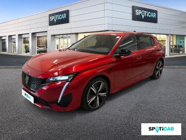 SPOTICAR Peugeot 308 Phev 180 E-eat8 Gt Occasion - Berline Hybride Rechargeable Rouge - Beaune - 1204136759_1