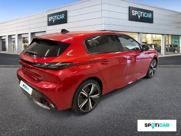 SPOTICAR Peugeot 308 Phev 180 E-eat8 Gt Occasion - Berline Hybride Rechargeable Rouge - Beaune - 1204136759_3