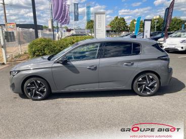 SPOTICAR Peugeot 308 1.2 Hybrid 145ch Allure E-dcs6 Occasion - Berline Hybride Gris Sélénium (m) - Romorantin - 1204145662_5