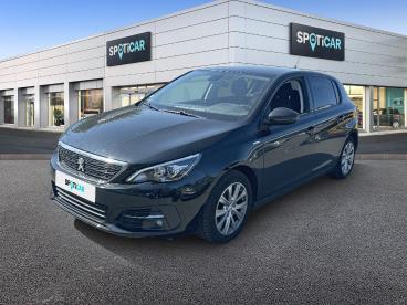 SPOTICAR Peugeot 308 Puretech 110ch S&s Bvm6 Style Occasion - Berline Essence Noir - Villeneuve d'ascq - 1204157732_1