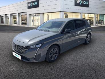 SPOTICAR Peugeot 308 Bluehdi 130ch S&s Eat8 Allure Occasion - Berline Diesel Gris Sellenium Metallisee - Revel - 1204166505_1