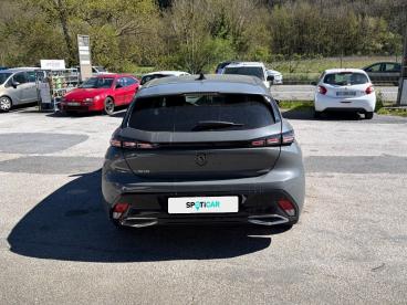 SPOTICAR Peugeot 308 Bluehdi 130ch S&s Eat8 Allure Occasion - Berline Diesel Gris Sellenium Metallisee - Revel - 1204166505_5