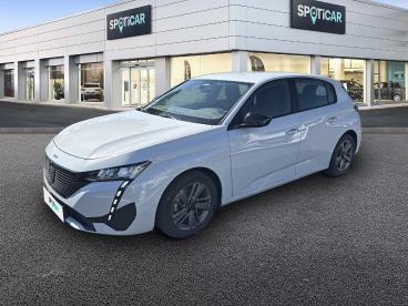 SPOTICAR Peugeot 308 Puretech 130ch S&s Eat8 Active Pack Occasion - Berline Essence Blanc - Revel - 1204166716_1