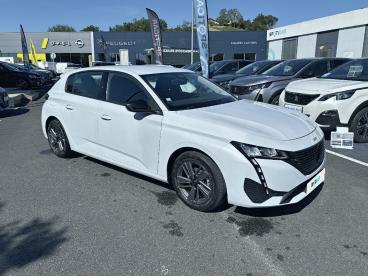 SPOTICAR Peugeot 308 Puretech 130ch S&s Eat8 Active Pack Occasion - Berline Essence Blanc - Revel - 1204166716_3