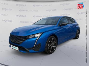 SPOTICAR Peugeot 308 1.2 Puretech 130ch S&s Allure Pack Eat8 Occasion - Berline Essence Bleu Vertigo (s) - Sedan - 1204182986_1