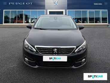 SPOTICAR Peugeot 308 1.2 Puretech 130 Allure / Navigation + Car Play + Occasion - Berline Essence Noir Perla Nera - Limoges - 1204185133_2