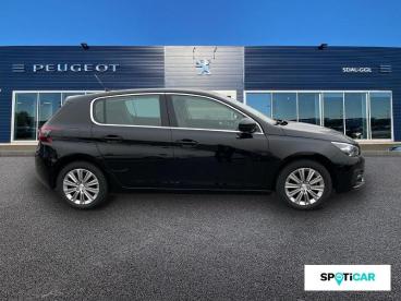 SPOTICAR Peugeot 308 1.2 Puretech 130 Allure / Navigation + Car Play + Occasion - Berline Essence Noir Perla Nera - Limoges - 1204185133_4