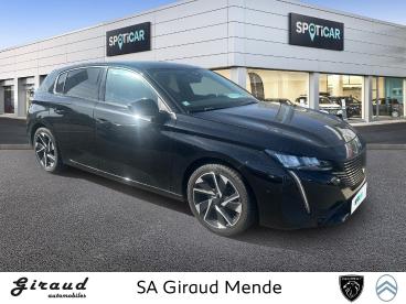 SPOTICAR Peugeot 308 Puretech 130ch S&s Eat8 Allure Pack Occasion - Berline Essence Noir - Mende - 1204186153_3