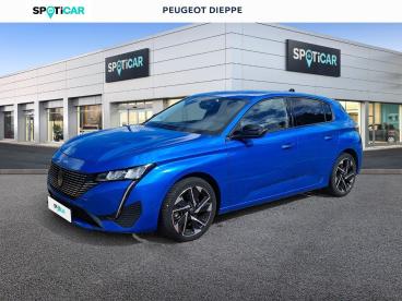SPOTICAR Peugeot 308 Bluehdi 130ch S&s Eat8 Allure Pack Occasion - Berline Diesel Bleu - Dieppe - 1204194871_1