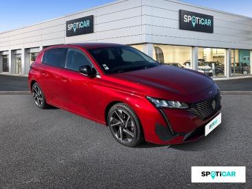 SPOTICAR Peugeot 308 Bluehdi 130ch S&s Eat8 Allure Pack Occasion - Berline Diesel Rouge - Gap - 1204195981_5