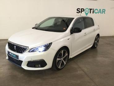 SPOTICAR Peugeot 308 2.0 Bluehdi 180ch S&s Gt Eat8 Occasion - Berline Diesel Blanc Nacré - Mende - 1204196339_1