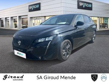 SPOTICAR Peugeot 308 Bluehdi 130ch S&s Eat8 Allure Occasion - Berline Diesel Noir - Mende - 1204197117_1