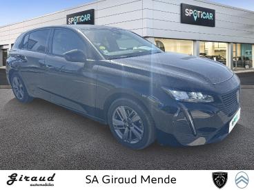 SPOTICAR Peugeot 308 Bluehdi 130ch S&s Eat8 Allure Occasion - Berline Diesel Noir - Mende - 1204197117_3