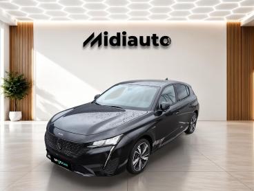 SPOTICAR Peugeot 308 Phev 180ch Active Pack E-eat8 Occasion - Berline Hybride Rechargeable Noir - Normanville - 1204235869_1