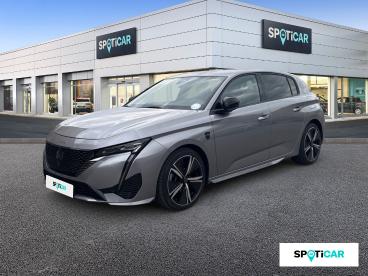 SPOTICAR Peugeot 308 Phev 180 E-eat8 Gt Occasion - Berline Hybride Rechargeable Gris - Besancon - 1204239295_1