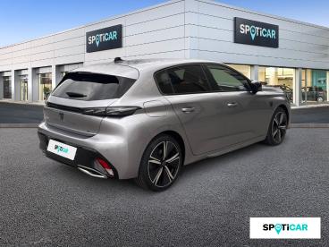 SPOTICAR Peugeot 308 Phev 180 E-eat8 Gt Occasion - Berline Hybride Rechargeable Gris - Besancon - 1204239295_3