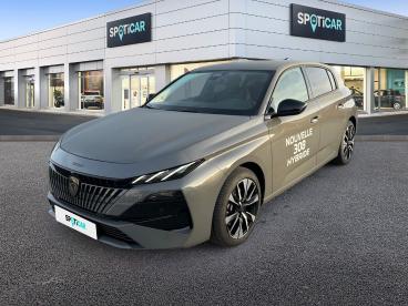 SPOTICAR Peugeot 308 1.2 Hybrid 145ch Allure E-dcs6 Occasion - Berline Hybride Gris Sélénium (m) - Bourgoin Jallieu - 1204246573_1