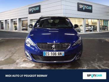 SPOTICAR Peugeot 308 Sw 1.2 Puretech 130ch Gt Line S&s Occasion - Break Essence Bleu Magnetic - Bernay - 1203079676_2