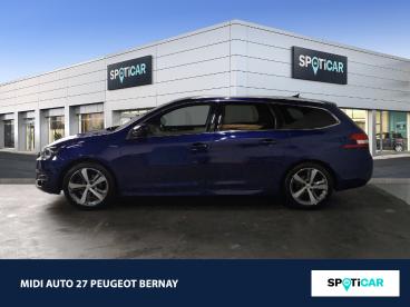SPOTICAR Peugeot 308 Sw 1.2 Puretech 130ch Gt Line S&s Occasion - Break Essence Bleu Magnetic - Bernay - 1203079676_4