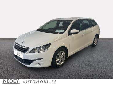 SPOTICAR Peugeot 308 Sw 1.2 Puretech 130ch Allure S&s Occasion - Break Essence Blanc Banquise - Montbeliard - 1203148656_1
