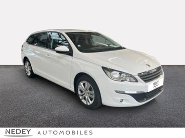 SPOTICAR Peugeot 308 Sw 1.2 Puretech 130ch Allure S&s Occasion - Break Essence Blanc Banquise - Montbeliard - 1203148656_3