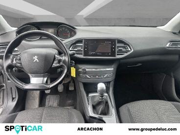 SPOTICAR Peugeot 308 Sw 1.2 Puretech 110ch E6.c S&s Style Occasion - Break Essence Gris Artense - La Teste De Buch - 1203594790_3