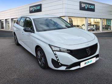 SPOTICAR Peugeot 308 Sw Puretech 130ch S&s Bvm6 Active Pack Occasion - Break Essence Teinte Metallisee Blanc Okenite - Joigny - 1203679589_3