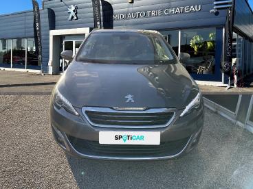 SPOTICAR Peugeot 308 Sw 1.6 Bluehdi 120ch Allure S&s Occasion - Break Diesel Gris Platinium - Trie ChÂteau - 1203699291_2