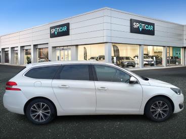SPOTICAR Peugeot 308 Sw 1.2 Puretech 130 S&s Allure Occasion - Break Essence Blanc - Wormhout - 1203701984_4