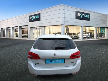 SPOTICAR Peugeot 308 Sw 1.2 Puretech 130 S&s Allure Occasion - Break Essence Blanc - Wormhout - 1203701984_5