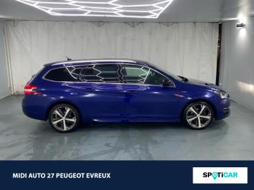 SPOTICAR Peugeot 308 Sw 1.2 Puretech 130ch Gt Line S&s Occasion - Break Essence Bleu Magnetic - Normanville - 1203726831_4