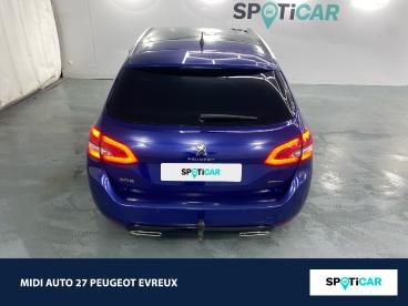 SPOTICAR Peugeot 308 Sw 1.2 Puretech 130ch Gt Line S&s Occasion - Break Essence Bleu Magnetic - Normanville - 1203726831_5