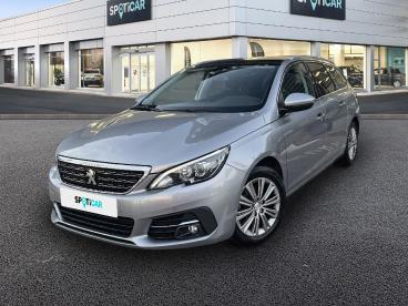 SPOTICAR Peugeot 308 Sw 1.2 Puretech 130 S&s Eat6 Allure Occasion - Break Essence Gris Clair - Vaison La Romaine - 1203769731_1