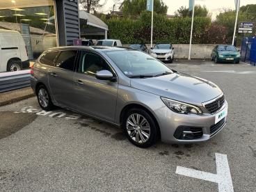 SPOTICAR Peugeot 308 Sw 1.2 Puretech 130 S&s Eat6 Allure Occasion - Break Essence Gris Clair - Vaison La Romaine - 1203769731_3