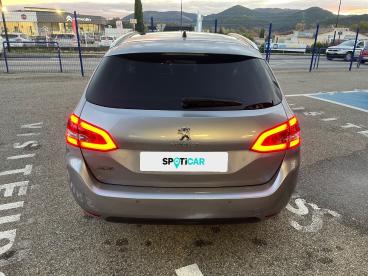 SPOTICAR Peugeot 308 Sw 1.2 Puretech 130 S&s Eat6 Allure Occasion - Break Essence Gris Clair - Vaison La Romaine - 1203769731_5