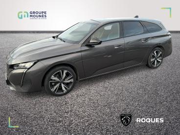 SPOTICAR Peugeot 308 Sw Puretech 130 S&s Eat 8 Allure Occasion - Break Essence Gris Clair - Roques Sur Garonne - 1203777511_1