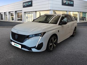 SPOTICAR Peugeot 308 Sw 1.5 Bluehdi 130ch S&s Gt Eat8 Occasion - Break Diesel Blanc Okénite (m) - Concarneau - 1203788774_1