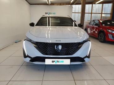 SPOTICAR Peugeot 308 Sw 1.5 Bluehdi 130ch S&s Gt Eat8 Occasion - Break Diesel Blanc Okénite (m) - Concarneau - 1203788774_2
